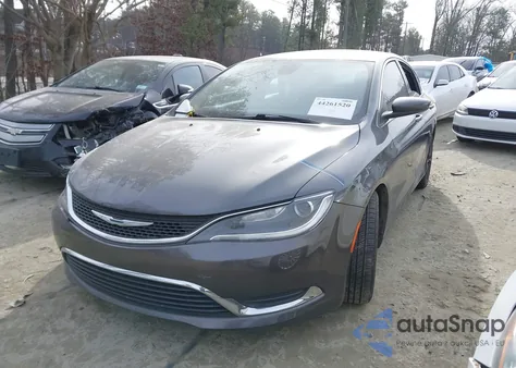 2015 Chrysler 200 Limited z USA, uszkodzony, nr VIN 1C3CCCAB0FN663722
